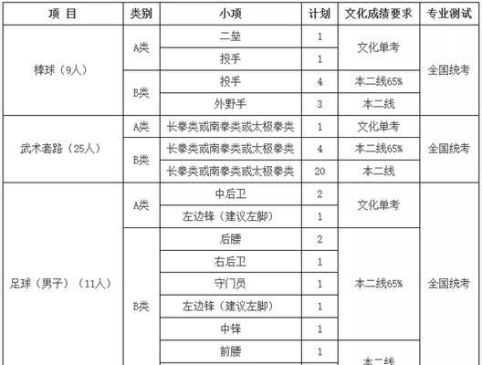 足球单招报名技巧（提升报名竞争力的关键技巧，让你在足球赛场上独占鳌头）