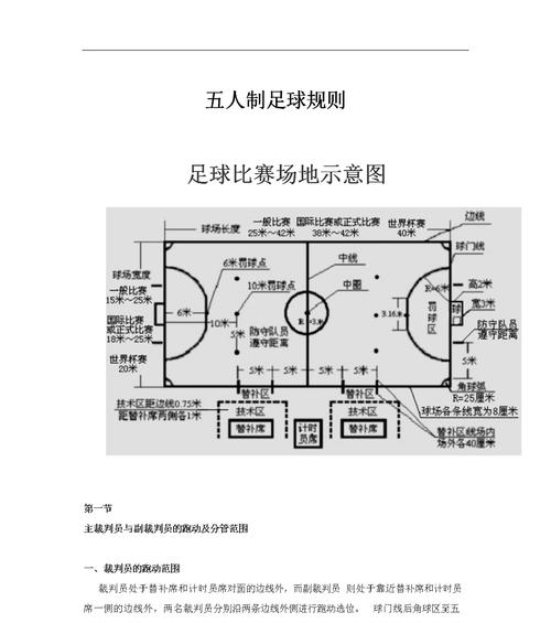 提高足球5人制比赛技巧的关键要素（从基本动作到战术应用，助你在5人制比赛中脱颖而出）